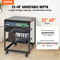 12U Open Frame Server Rack With Adjustable Depth Wall Mount Or FreeStanding AV Network Rack 1