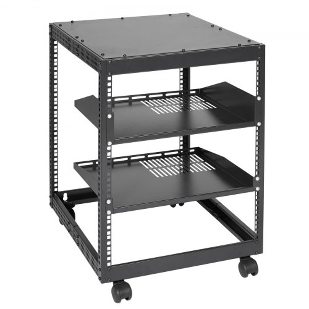 12U Open Frame Server Rack With Adjustable Depth Wall Mount Or FreeStanding AV Network Rack 8