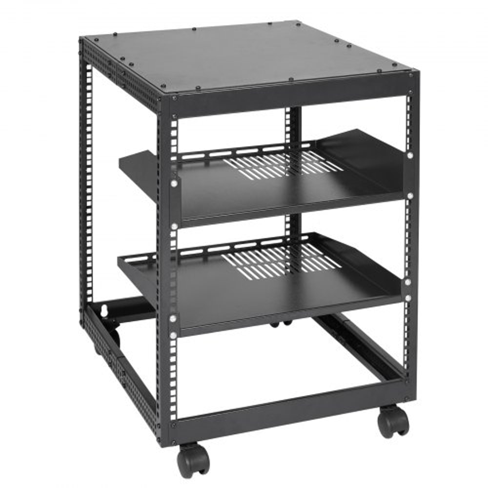 12U Open Frame Server Rack With Adjustable Depth Wall Mount Or FreeStanding AV Network Rack 9