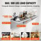 Stainless Steel Wall Shelf HeavyDuty Wall Mounted Shelf With 500 Lb Capacity 2