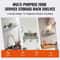 Stainless Steel Wall Shelf HeavyDuty Wall Mounted Shelf With 500 Lb Capacity 5
