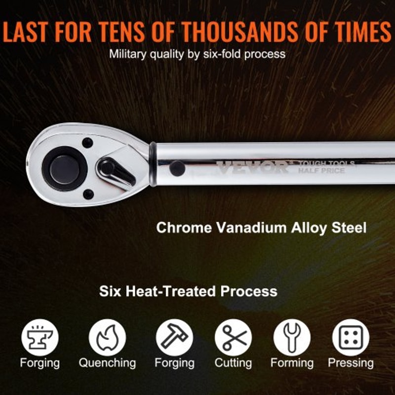 Click Torque Wrench Set DualDirection Adjustable Precision Tool 2