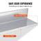 Stainless Steel Wall Shelf 2Pack With Backsplash Heavy Duty Floating Storage Rack For Kitchen Rest 3