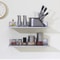 Stainless Steel Wall Shelf 2Pack With Backsplash Heavy Duty Floating Storage Rack For Kitchen Rest 6