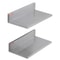 Stainless Steel Wall Shelf 2 Pack With Backsplash Heavy Duty Wall Mounted Shelf For Kitchen Storage 9
