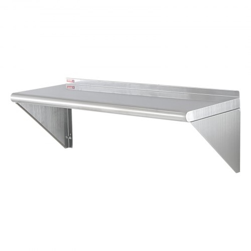 Heavy Duty Stainless Steel Wall Shelf Floating Storage Rack For Kitchen Restaurant 8