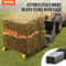 2000 Lb Clamp On Pallet Forks With Adjustable Stabilizer Bar For Tractor Bucket Skid Steer 1