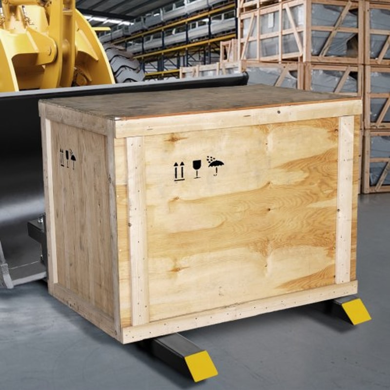 Heavy Duty Clamp On Pallet Forks 2000 Lb Capacity 43 Tractor Bucket Forks For Farm Loader Work 6
