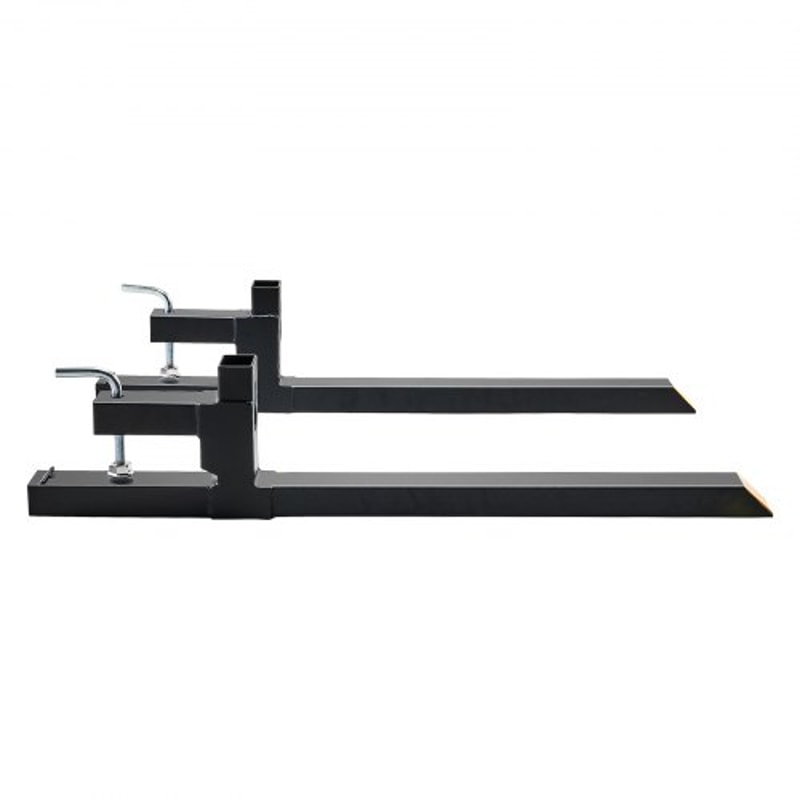 Heavy Duty Clamp On Pallet Forks 2000 Lb Capacity 43 Tractor Bucket Forks For Farm Loader Work 9