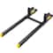 2000 Lb ClampOn Pallet Forks With Adjustable Stabilizer Bar For Tractors Loaders 7