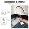Truck Bed Tent For 23 People Waterproof Pickup Truck Tent With Rainfly Carry Bag 3