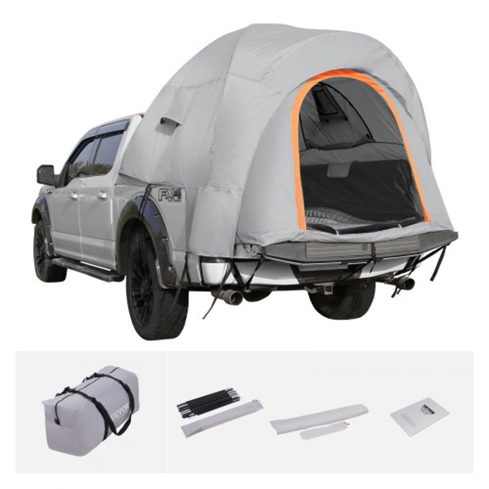 Truck Bed Tent For 23 People Waterproof Pickup Truck Tent With Rainfly Carry Bag 8