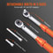 14 Inch Click Torque Wrench Set Adjustable Precision Torque Tool With Adapters Extension Bar 4