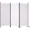 Folding Room Divider Privacy Screen 3 Panel Fabric Partition for Home & Office