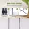 Folding Room Divider Privacy Screen 3 Panel Fabric Partition for Home & Office