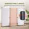 Folding Room Divider Privacy Screen 3 Panel Fabric Partition for Home & Office