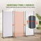 Folding Room Divider Privacy Screen 3 Panel Fabric Partition for Home & Office