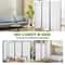 Folding Room Divider Privacy Screen 3 Panel Fabric Partition for Home & Office