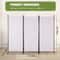 Folding Room Divider Privacy Screen 3 Panel Fabric Partition for Home & Office
