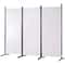 Folding Room Divider Privacy Screen 3 Panel Fabric Partition for Home & Office