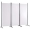 Folding Room Divider Privacy Screen 3 Panel Fabric Partition for Home & Office