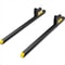 60" Clamp-On Pallet Forks 2000 lb Capacity Heavy-Duty Tractor Bucket Attachment