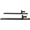 60" Clamp-On Pallet Forks 2000 lb Capacity Heavy-Duty Tractor Bucket Attachment