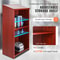 Executive Rolling Wood Podium Stand With Storage Shelves Ergonomic Lectern Top 5