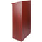 Executive Rolling Wood Podium Stand With Storage Shelves Ergonomic Lectern Top 8