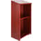 Executive Rolling Wood Podium Stand With Storage Shelves Ergonomic Lectern Top 7