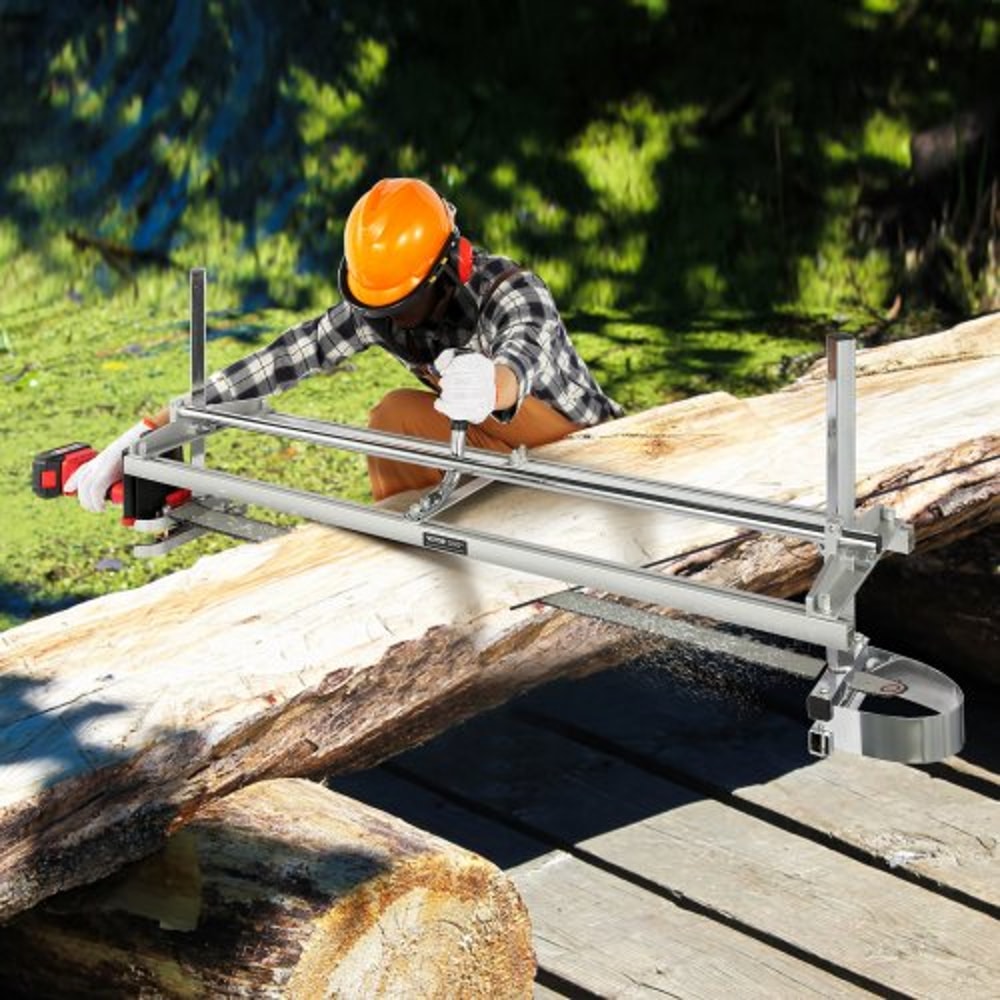 Premium Portable Sawmill Chainsaw Mill Attachment Adjustable Lumber Cutting Tool 6