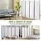 5.6 ft Folding Room Divider – 4-Panel Privacy Screen for Office & Bedroom