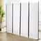 5.6 ft Folding Room Divider – 4-Panel Privacy Screen for Office & Bedroom