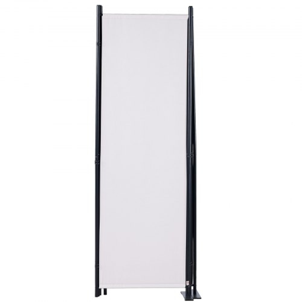 5.6 ft Folding Room Divider – 4-Panel Privacy Screen for Office & Bedroom