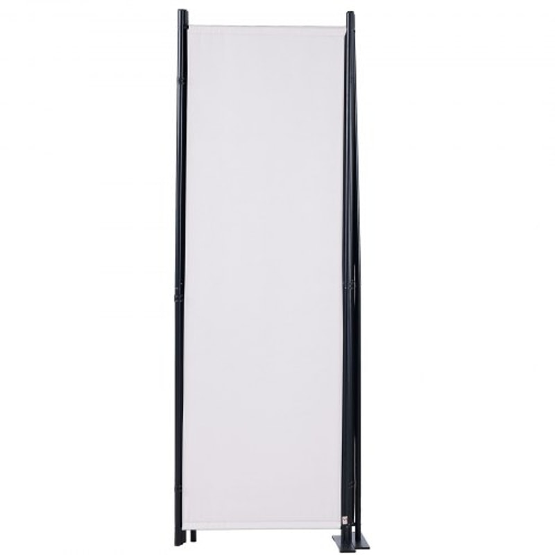 5.6 ft Folding Room Divider – 4-Panel Privacy Screen for Office & Bedroom