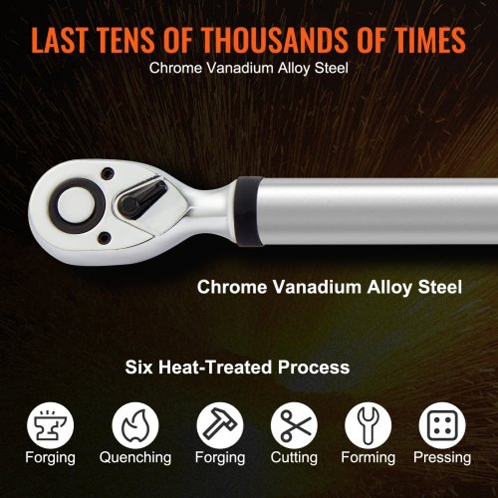 Digital Torque Wrench Kit High Accuracy Electronic Torque Wrench 2