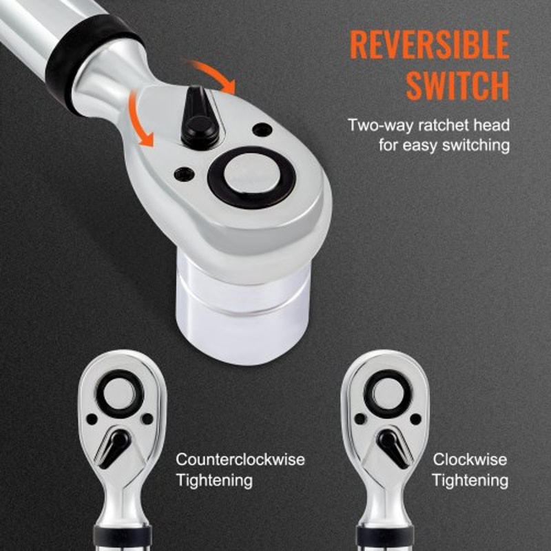 Digital Torque Wrench Kit High Accuracy Electronic Torque Wrench 5