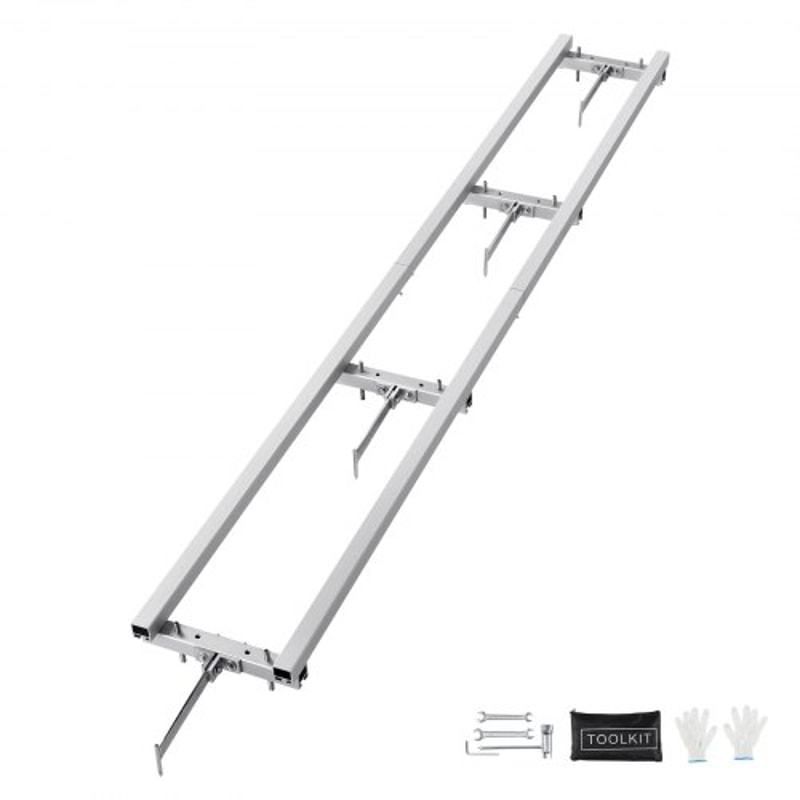 Chainsaw Mill Rail Guide System Adjustable Sawmill Rail System For Precision Lumber Milling 0