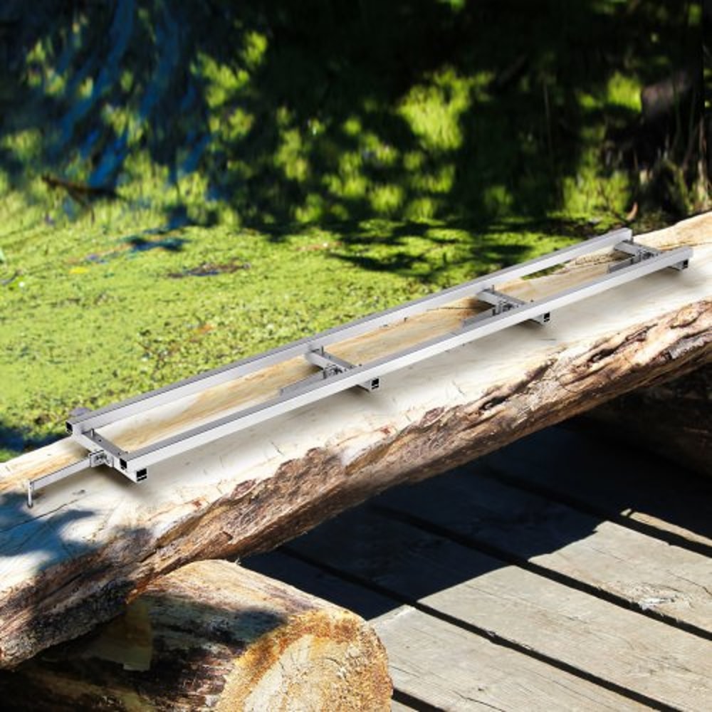 Chainsaw Mill Rail Guide System Adjustable Sawmill Rail System For Precision Lumber Milling 6