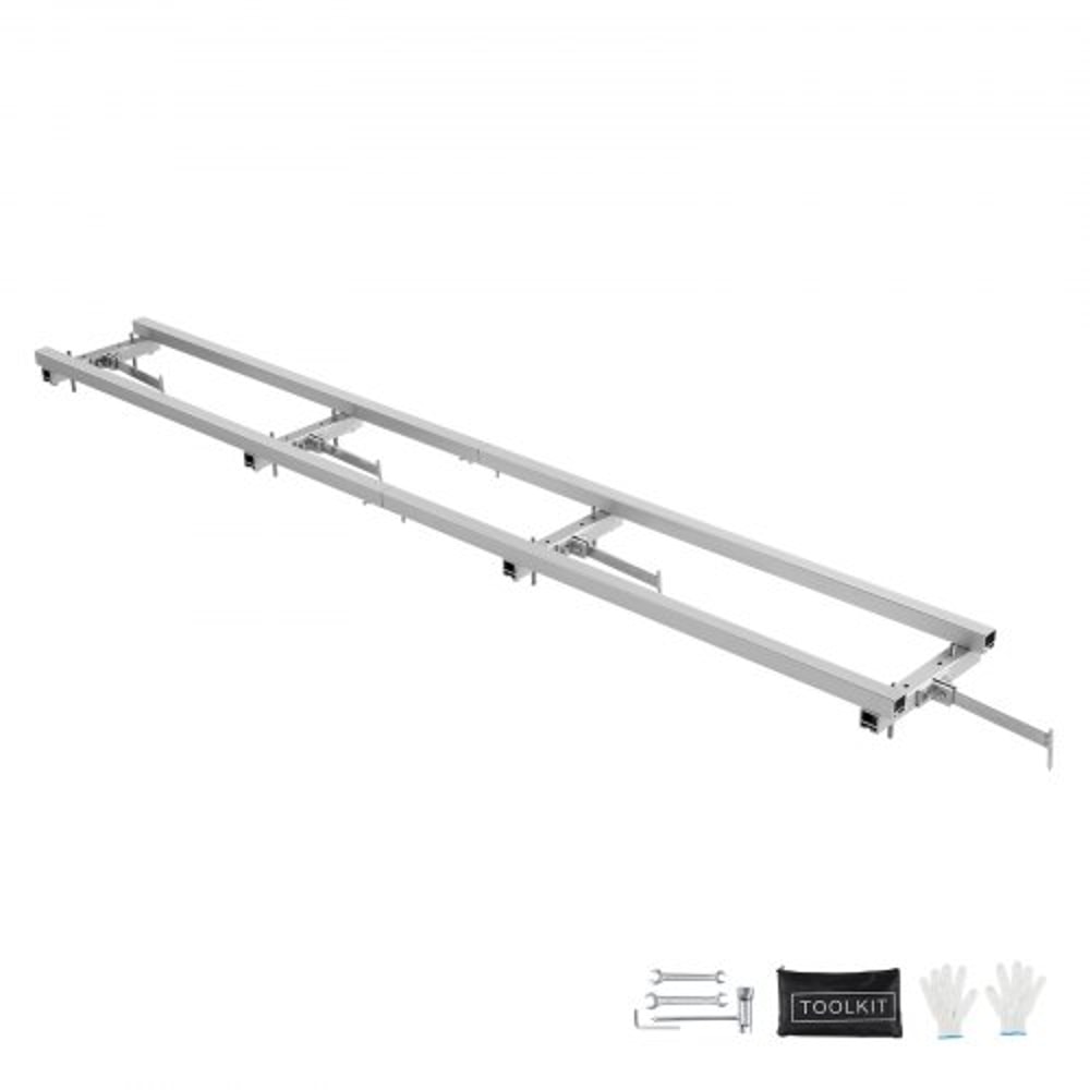 Chainsaw Mill Rail Guide System Adjustable Sawmill Rail System For Precision Lumber Milling 7