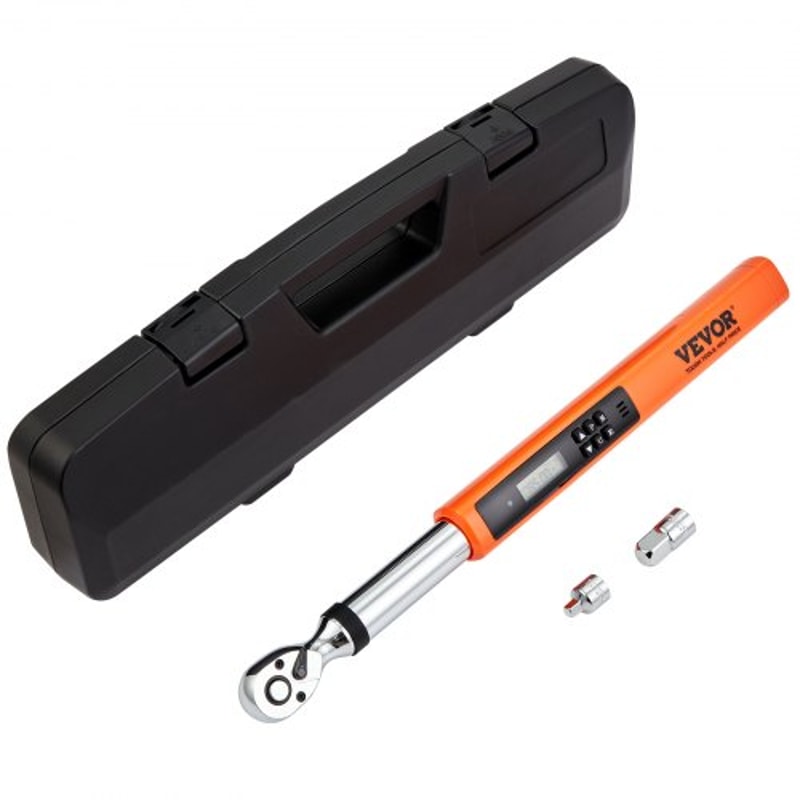 Digital Torque Wrench 38 Drive Precision Electronic Torque Wrench Kit 550Nm 0