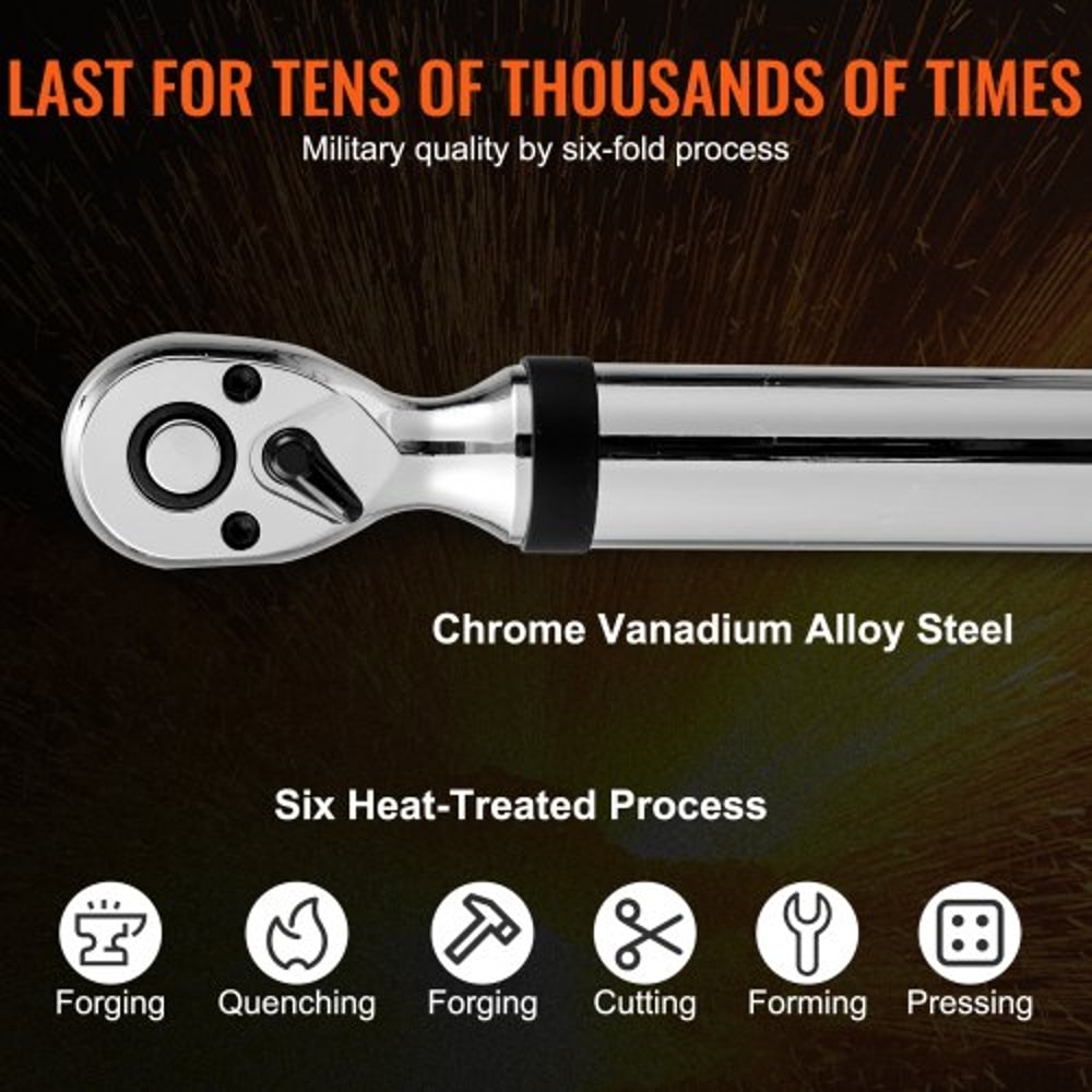 Digital Torque Wrench 38 Drive Precision Electronic Torque Wrench Kit 550Nm 2