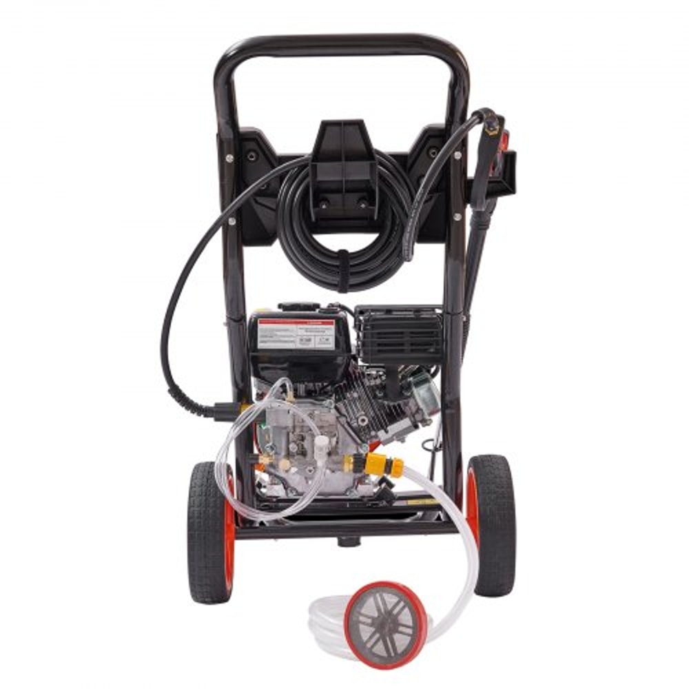 3400 PSI Gas Pressure Washer With Aluminum Pump 5 Nozzles For Driveways Cars Patios 9