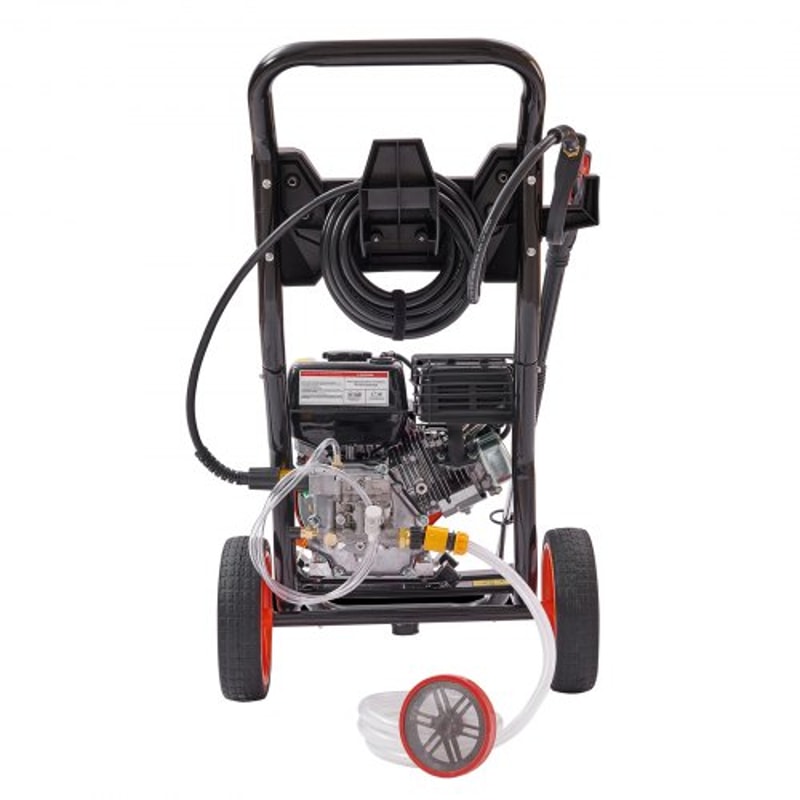 3400 PSI Gas Pressure Washer With Aluminum Pump 5 Nozzles For Driveways Cars Patios 9