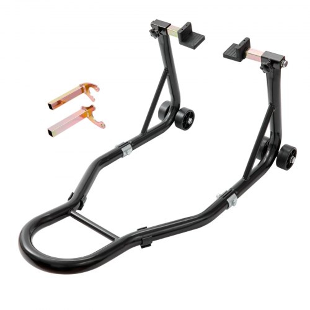 Heavy Duty Motorcycle Rear Wheel Stand With U L Forks Lift Jack 0