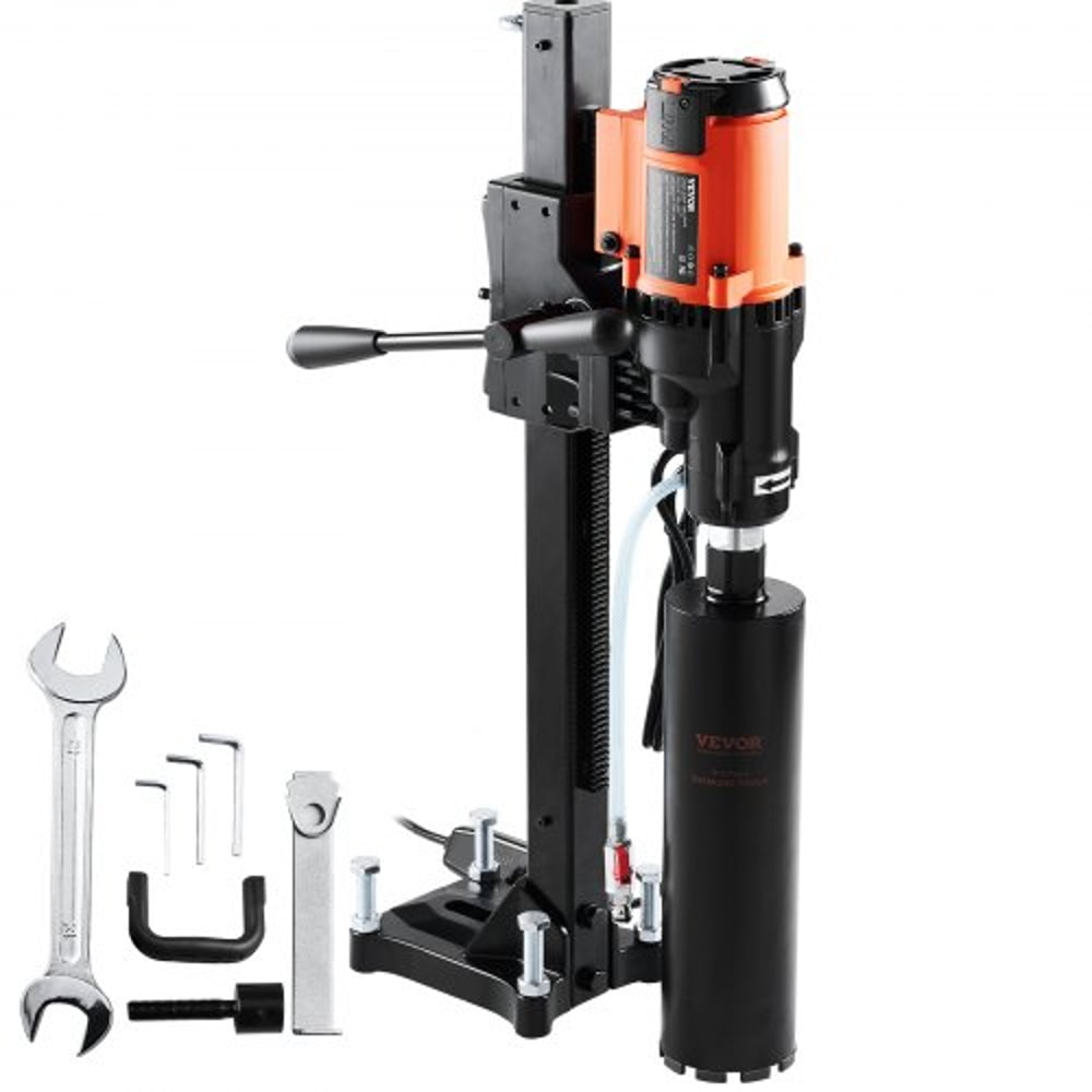 8in Wet Dry Diamond Core Drill Machine 2500W Concrete Drill Rig 0