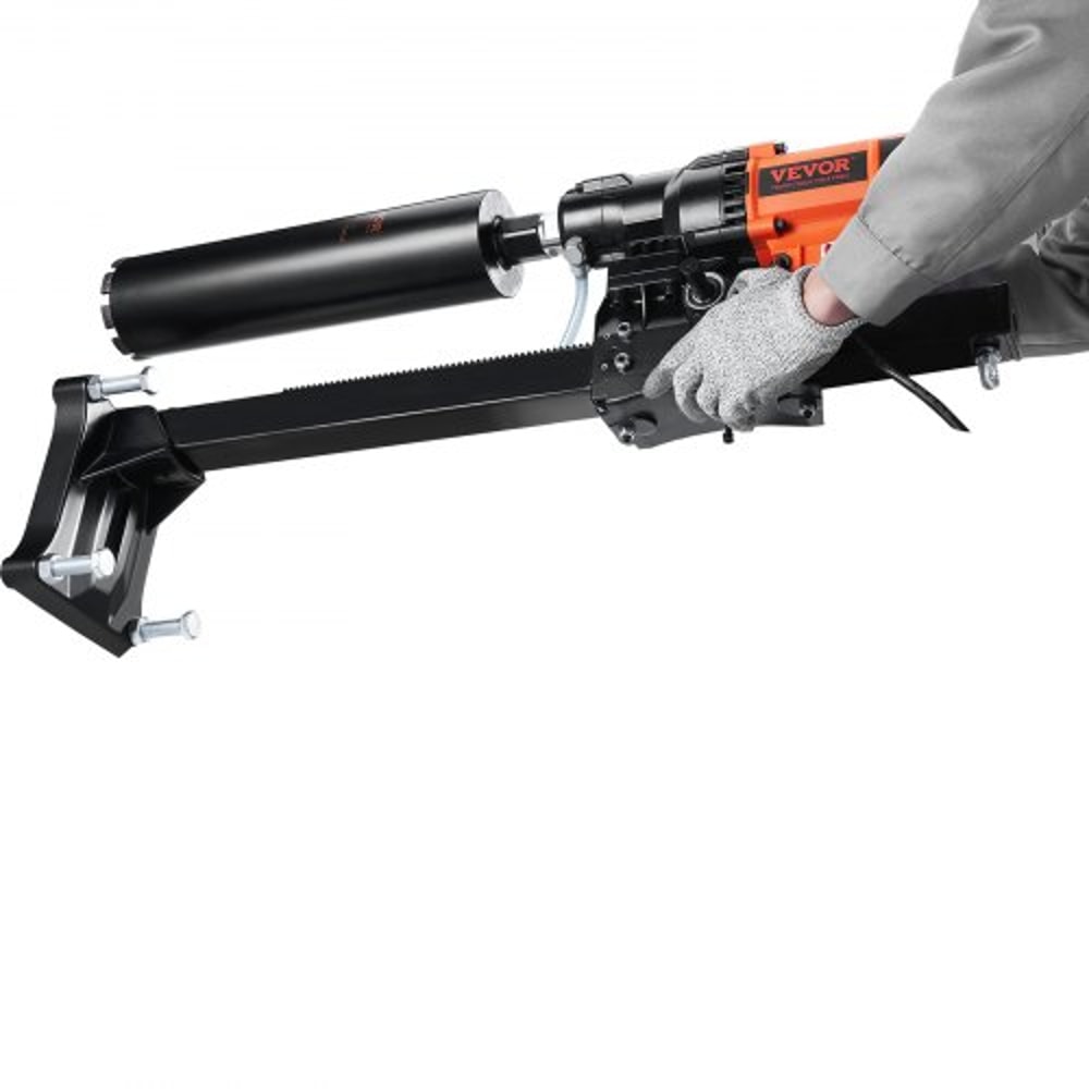 8in Wet Dry Diamond Core Drill Machine 2500W Concrete Drill Rig 9