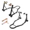 850LB Universal Motorcycle Paddock Stand Combo Front & Rear Wheel Lift Stand