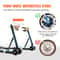 850LB Universal Motorcycle Paddock Stand Combo Front & Rear Wheel Lift Stand
