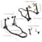 850LB Universal Motorcycle Paddock Stand Combo Front & Rear Wheel Lift Stand